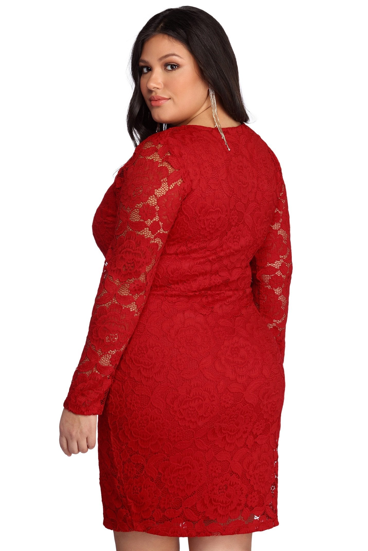 Plus Laced With Curves Dresses