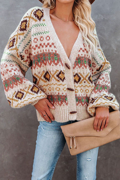 Autumn Ready Boho Knit Cardigan