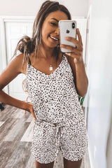 Cozy as Can Be Dotted Cami Suit