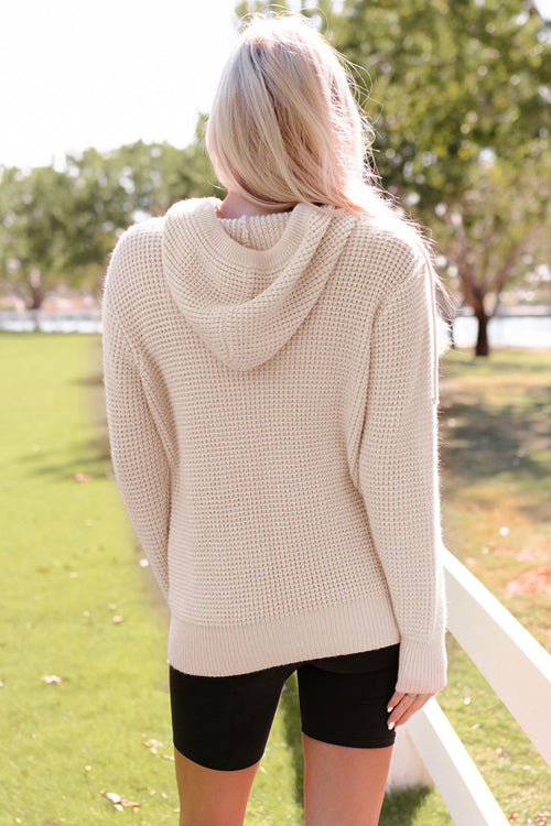 Feeling So Chipper Pocket Knit Sweater