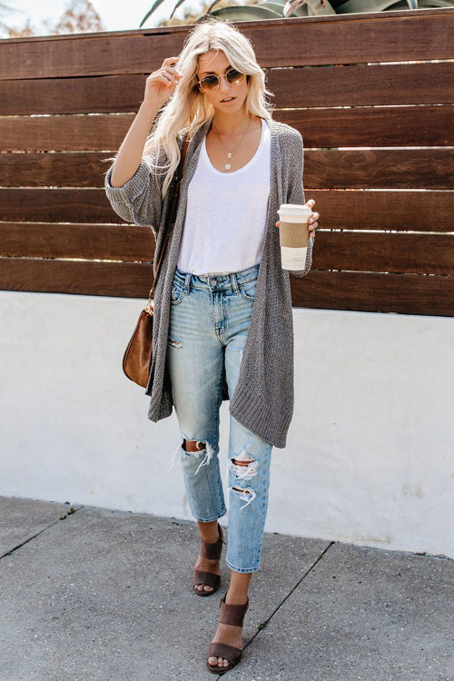 Afternoon Daydream Long Sleeve Knit Cardigan