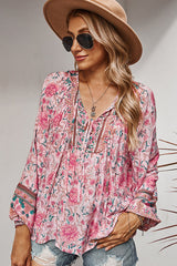 Flourishing Dreams Boho Printed Top