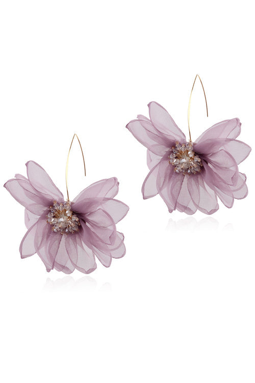 Eyes on the Prize Petal Flower Earrings