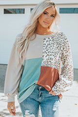In Your Dreams Leopard Cotton Top