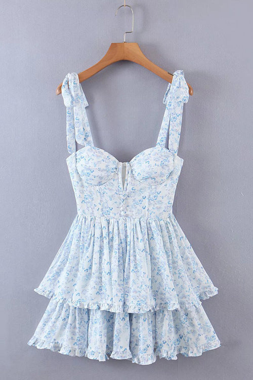 Just In My Dreams Layered Mini Dress