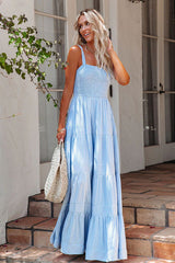 Stay With Me Babydoll Maxi Dress