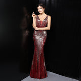 Ava Colorful Sequin Formal Dresses