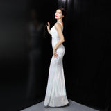 Ava Colorful Sequin Formal Dresses