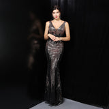 Ava Colorful Sequin Formal Dresses