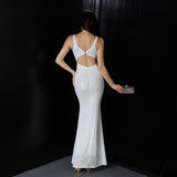 Chloe Formal Collar Slim-Fit Mermaid Dresses