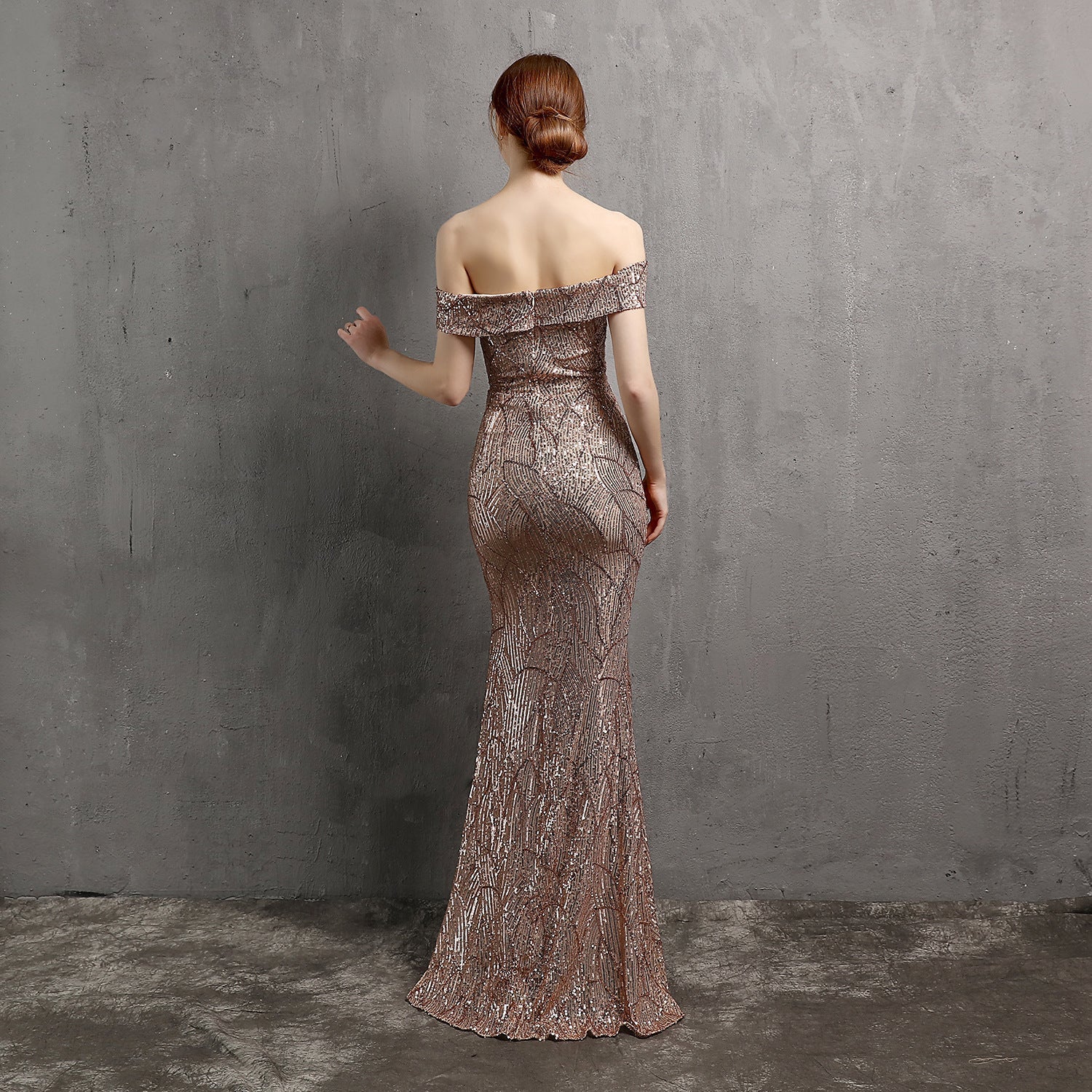 Olivia Formal Glitter Dresses