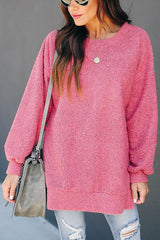 Warming Up Fluffy Long Sleeve Top