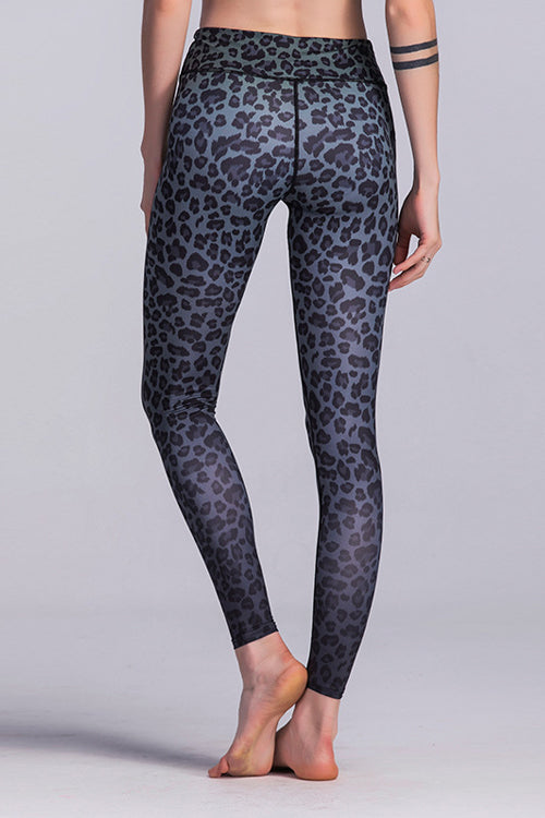 Yoga Leopard Print Leggings