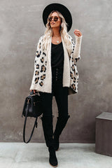 Cozy Perfection Leopard Knit Cardigan