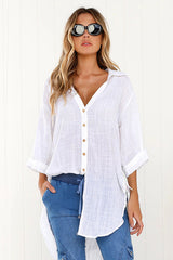 Country Club Oversize Long Sleeve Shirt