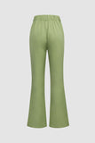 Flared Leg Trousers