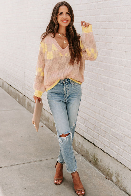 Couldn't Be Any Better V-Neck Knit Sweater