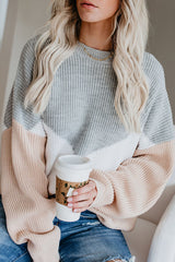 Candy Paint Striped Knit Sweater