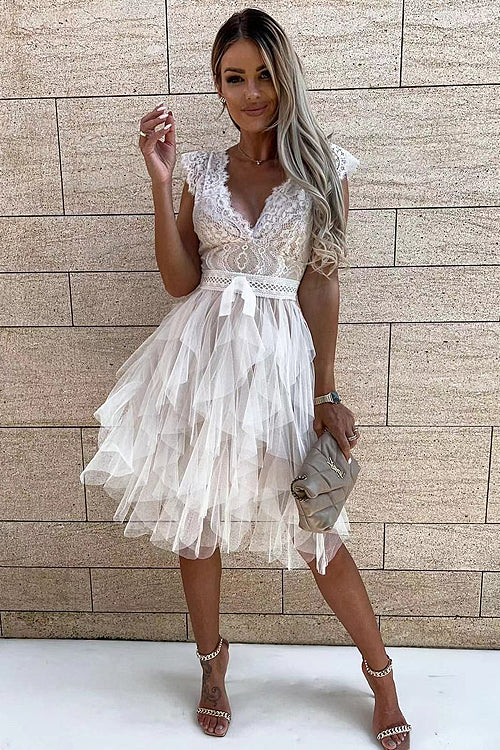 Absolutely Stunning Lace Mini Dress
