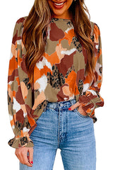 Under The Lights Boho Printed Top
