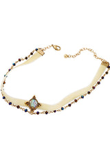 Elegant Rhinestone Layered Choker