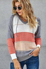 Cute And Cozy Striped Knit Sweater