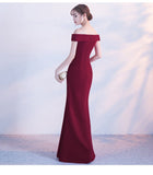 Diva Strapless High Slit Formal Dress