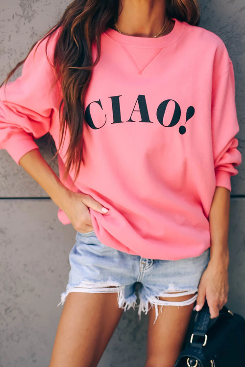 Flamingo Ciao Long Sleeve Pullover