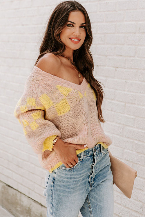 Couldn't Be Any Better V-Neck Knit Sweater