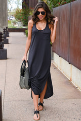 All About Love Bowknot Tank Maxi Dress