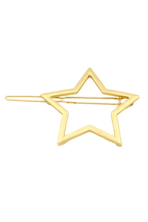 Golden Star&Heart Hairpin