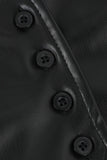 Faux Leather Halter Cami Top