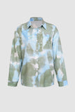 Abstract Tie-Dye Blouse