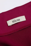 Button Decor Mini Skirt