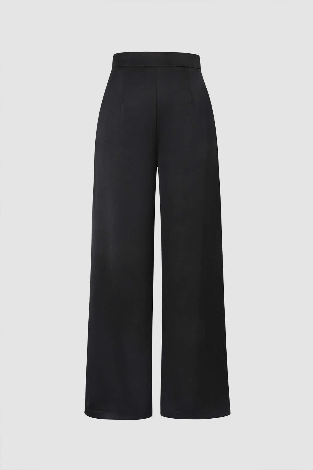 High Waisted Satin Pants