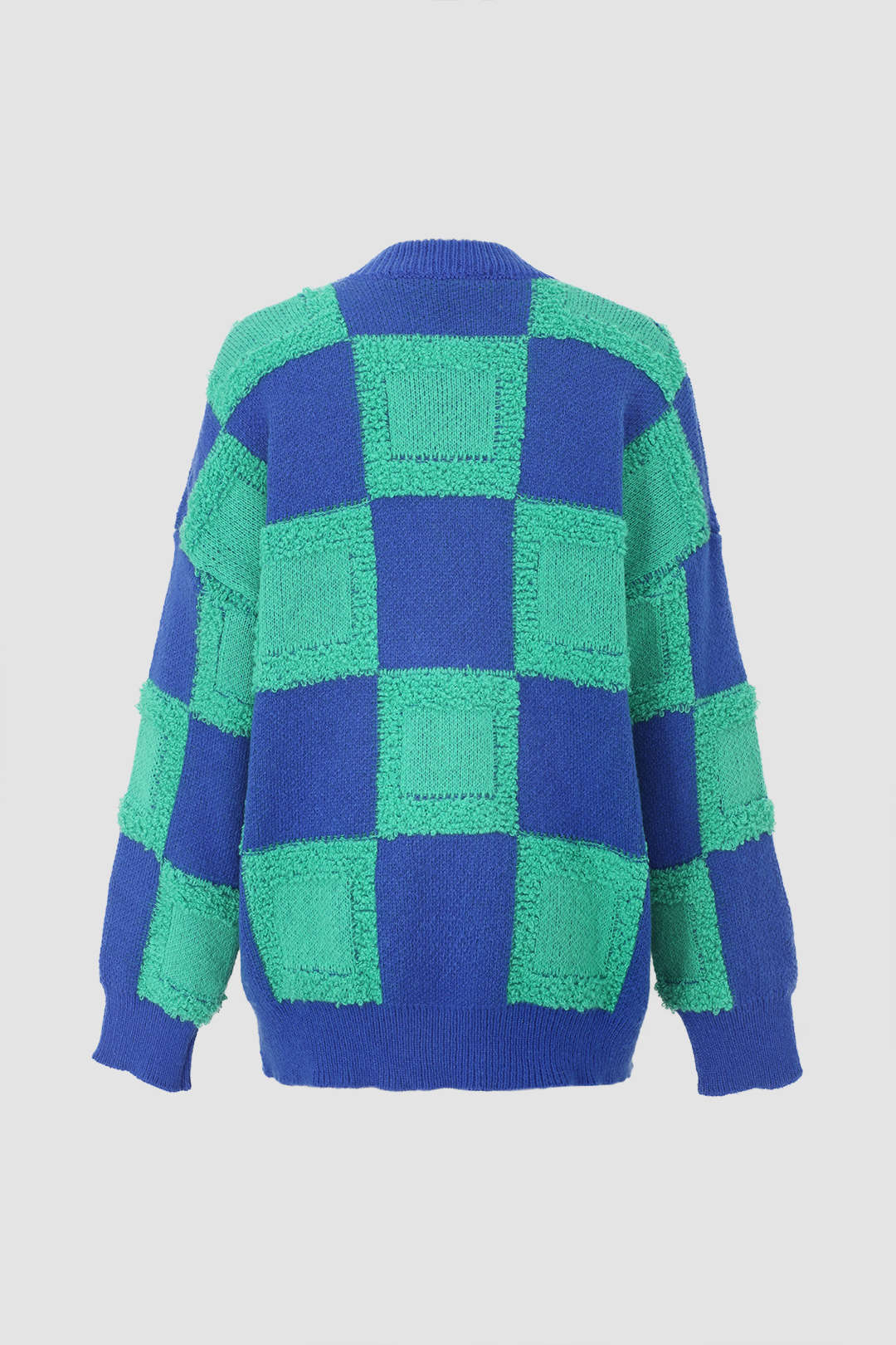 Checkered Pattern Sweater