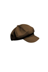 Faux Leather Newsbody Hat