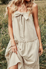 All About Bliss Babydoll Maxi Dress