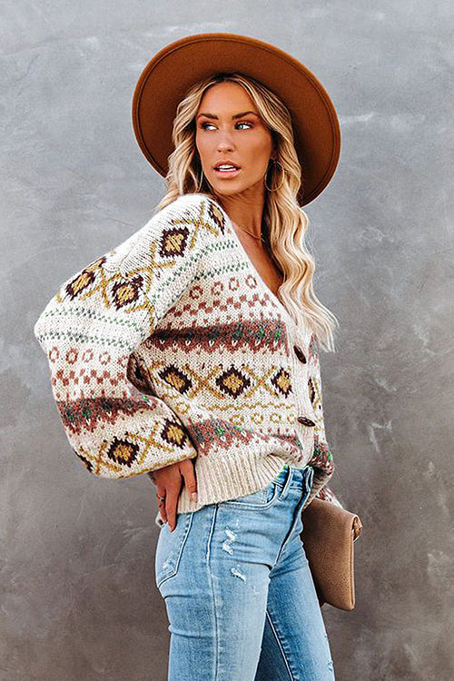 Autumn Ready Boho Knit Cardigan