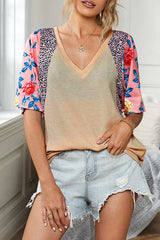 Capture The Sun Printed Knit Top