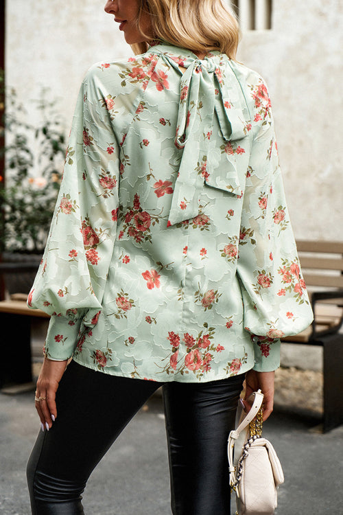 You're The Reason Floral Print Long Sleeve Top