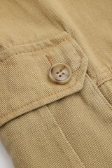 Elastic Waistband Wide Leg Cargo Pants