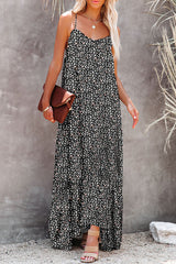 On Your Way Floral Print Sleeveless Maxi Dress- 3 Colors