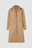Detachable Hooded Coat
