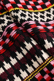 Geometric Pattern Cardigan