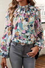 Tried And True Print Long Sleeve Top