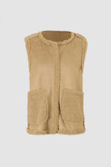 Faux Shearling Vest