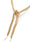 Knotted Tassel Necklace