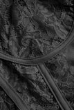 Lace Trim Bustier Corset Top