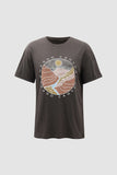 Canyon Graphic Rolled Sleeve T-Shirt
